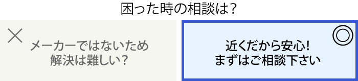 困った時の相談は？